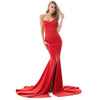 Sexy Strapless Floor Length Trumpet Mermaid Dress - http://chicboutique.com.au