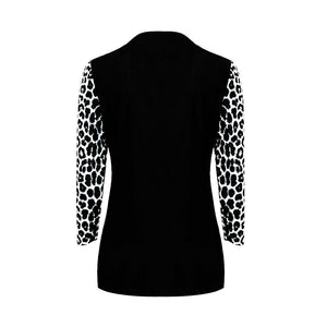 Chic Leopard Small to Plus Size Patchwork Top - http://chicboutique.com.au