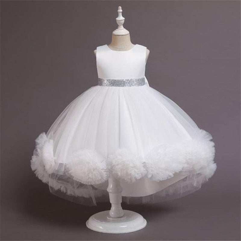 Girls flower sleeveless princess dress - http://chicboutique.com.au