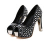 Rhinestone high heel Platform Pumps - http://chicboutique.com.au