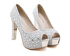 Rhinestone high heel Platform Pumps - http://chicboutique.com.au