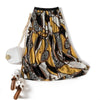 Pleated Floral Print Swing Skirt - http://chicboutique.com.au