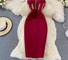 Strapless Body-con Dress - http://chicboutique.com.au