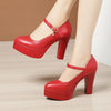 Assorted Heel Height Ankle Strap High Heels - http://chicboutique.com.au