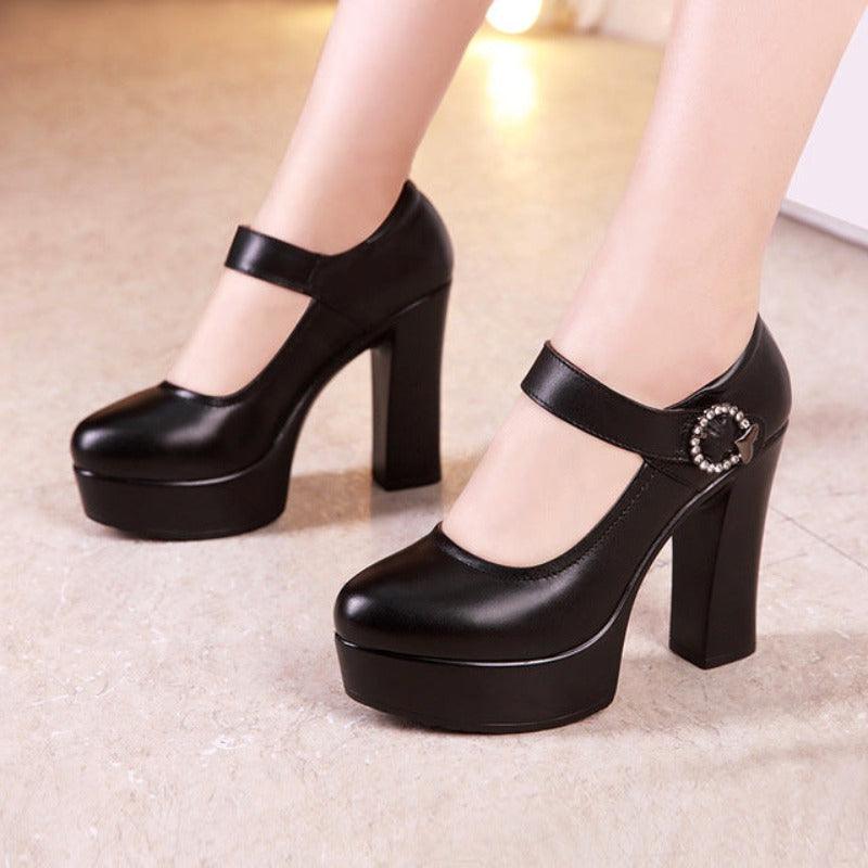 Assorted Heel Height Mary Jane High Heel Pumps - http://chicboutique.com.au