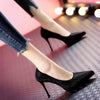 Sequinned Cloth High Heel Pointed Toe Pumps - http://chicboutique.com.au