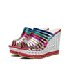 Wedge sandals platform shoes - http://chicboutique.com.au