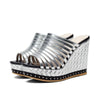 Wedge sandals platform shoes - http://chicboutique.com.au