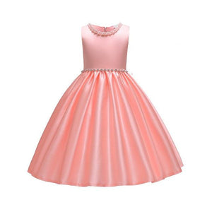 Flower Girl High-end Silk Satin Party Dress - http://chicboutique.com.au