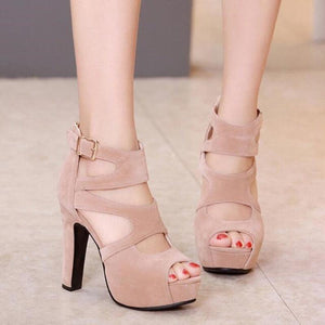 High heel Gladiator Style sandals - http://chicboutique.com.au