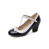 Mary Jane Low Heel Small and Large Size Pumps - http://chicboutique.com.au