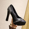 Small and Large Sizes Slip On High Heel Pumps - http://chicboutique.com.au