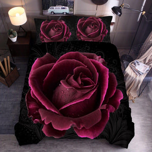 Assorted Rose and Flower Print Bedding Set - http://chicboutique.com.au