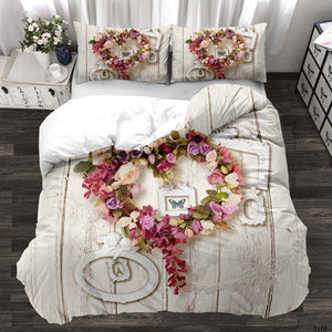 Assorted Rose and Flower Print Bedding Set - http://chicboutique.com.au