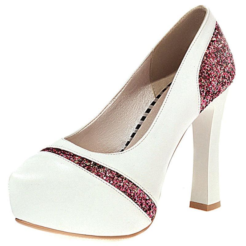 Small and Large Sizes Slip On High Heel Pumps - http://chicboutique.com.au