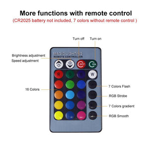 3D Illusion Remote Control Night Light - http://chicboutique.com.au