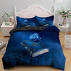 Romantic Book Print Duvet Cover Bedding Set - http://chicboutique.com.au