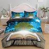 Romantic Book Print Duvet Cover Bedding Set - http://chicboutique.com.au