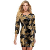Sequin Long Sleeve Body-con Evening Dress - http://chicboutique.com.au