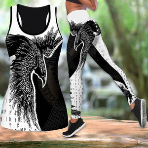 Printed Leggings and  Tank Top Set  XS-8XL - http://chicboutique.com.au
