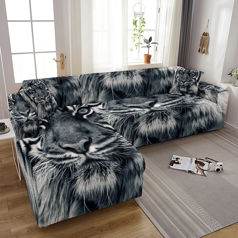 Animal Print Sofa / Couch Cover - http://chicboutique.com.au