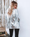 Sequin Single Breasted Blazer - http://chicboutique.com.au