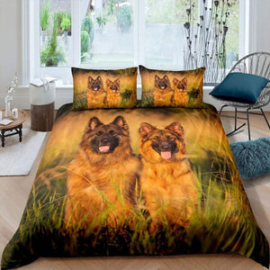 German Shepherd Assorted Prints Duvet Cover Set - http://chicboutique.com.au