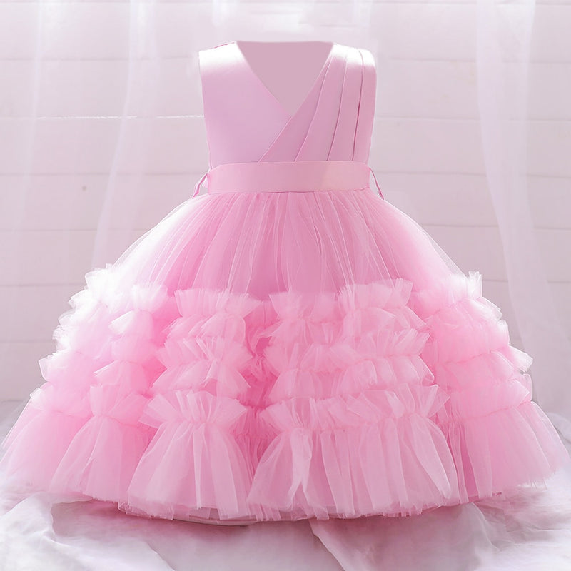 Baby Girls Lace Princess Tulle Dress