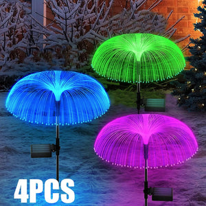 Solar Jellyfish Decoration Outdoor Lights