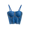 Adjustable Straps Beaded Camisole - http://chicboutique.com.au