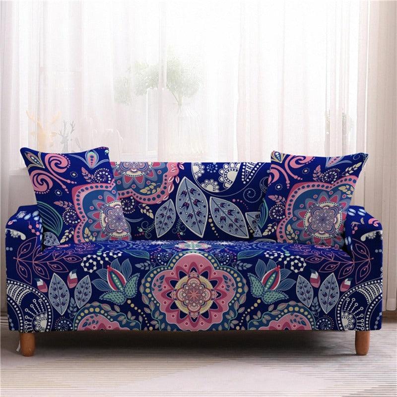 50% OFF   Assorted Flower and Mandala Prints Stretch Sofa Couch Cover - http://chicboutique.com.au