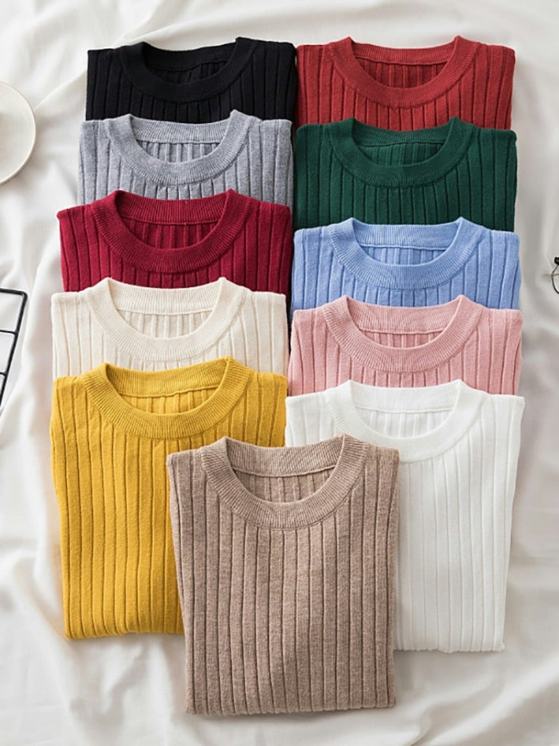 Soft Winter O-Neck Sweaters