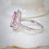 Luxury Water Drop Pink CZ Ring - http://chicboutique.com.au
