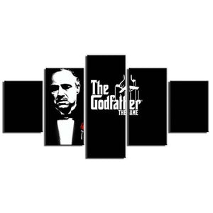 Godfather 5 panel canvas wall art - http://chicboutique.com.au