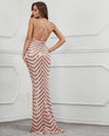 Sexy Backless Sequin Evening Dress - http://chicboutique.com.au