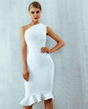 Bandage One Shoulder Sleeveless Evening Dress - http://chicboutique.com.au