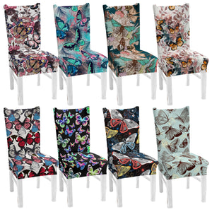Butterfly Print Dining Chair Cover - http://chicboutique.com.au