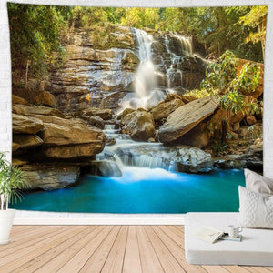 Landscape Waterfall Wall Tapestry Decor - http://chicboutique.com.au