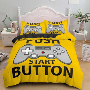 Gamer Print Bedding Duvet Cover Set - http://chicboutique.com.au