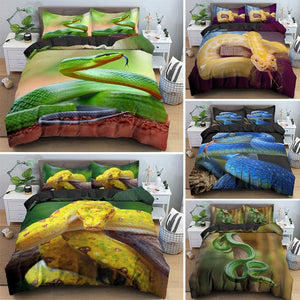 Snake Print Bedding Set 7 Assorted Prints Available - http://chicboutique.com.au