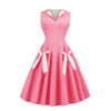 Vintage High Waist Sleeveless Dress - http://chicboutique.com.au