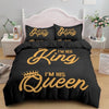 His Queen And Her King Duvet Cover Bedding Set - http://chicboutique.com.au