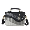 Embroidered Musical Piano Shape Handbag - http://chicboutique.com.au