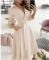 Vintage Elegant Wrap Around Dress - http://chicboutique.com.au