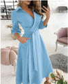 Vintage Elegant Wrap Around Dress - http://chicboutique.com.au