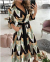 Vintage Elegant Wrap Around Dress - http://chicboutique.com.au