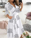 Vintage Elegant Wrap Around Dress - http://chicboutique.com.au