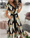 Vintage Elegant Wrap Around Dress - http://chicboutique.com.au