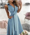 Vintage Elegant Wrap Around Dress - http://chicboutique.com.au