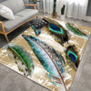 Feather Print Soft Area Rugs - http://chicboutique.com.au